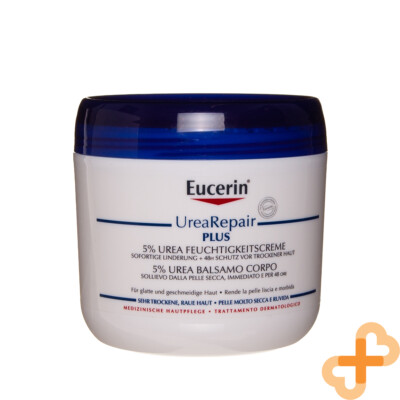 EUCERIN UREAREPAIR 5% Urea Body Cream Dry Rough Skin Softening Smoothing 450ml