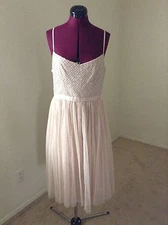 NEW Needle & Thread $260 Coppelia Ballet Embellished Tulle Dress*Blush*Sz 10