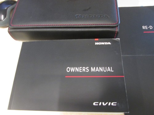HONDA CIVIC OWNERS PACK / HANDBOOK / MANUAL 2016-2021 INC SAT NAV - Picture 3 of 3