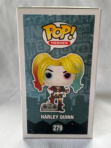 Funko POP! DC Super Heroes Harley Quinn #279 PX Previews Exclusive - Picture 4 of 6