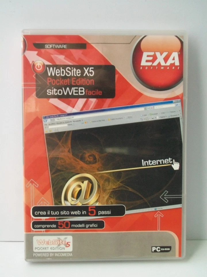 WEBSITE X5 - Pocket Edition - sito WEBfacile [software]
