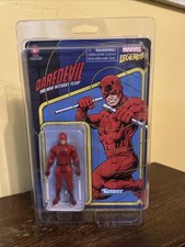 Marvel Legends 3.75    Retro Daredevil Action Figure Unpunched Kenner Hasbro NIB
