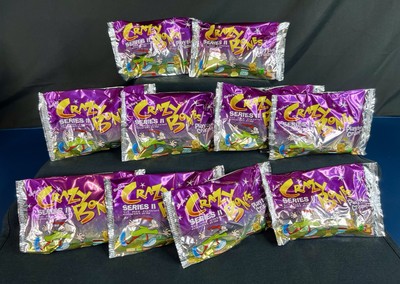 10 Sealed Packs GoGo s Crazy Bones Things Series 2   40 Figures Total  Original