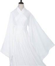 Chinese Traditional Hanfu Undergarment White Black Unisex Men Women Underwear