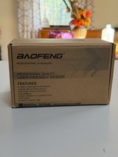 Baofeng Professional FM Transceiver Radio, Portable, Black, Dual Band