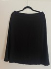 Eileen Fisher Skirt Black Elastic Band — photo 6