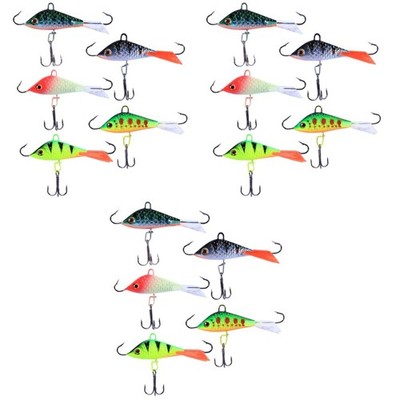  3 Pack Fischköder Angelzeug Angelausrüstung Metallfischereiköder