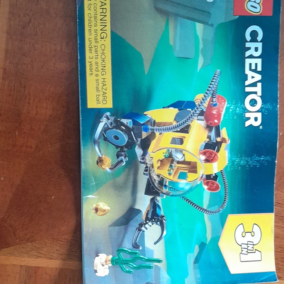 LEGO Creator 31090 Underwater Robot, foto 4 di 5
