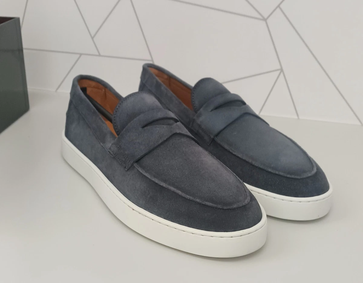 MAGNANNI men 
Single Monkstrap Dress Shoes SIZE 8
$375 NEW 
Color:BURNISHED GREY Magnanni Monk Strap Suede - Grey - Galvin for Men main image 2