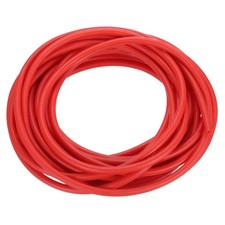26 Ft 8M Latex Rubber Tubing, 1/8" 3mm ID 1/4" 6mm OD, Red