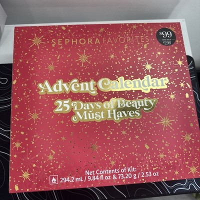 Sephora Favorites Advent Calendar 25 Days Of Beauty Holiday LIMITED Edition 2025