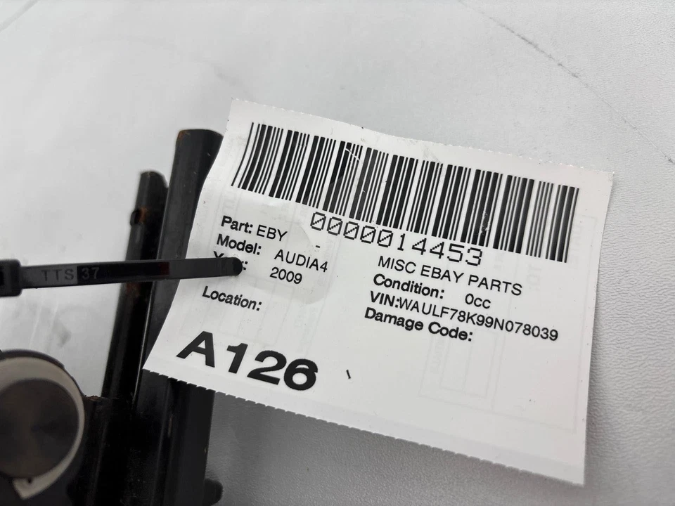 Audi A4 Quattro 2009-2013 asiento delantero izquierdo marco de pista inferior con motores OEM Foto 4 de 4