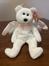 Ty Beanie Babies Halo the Angel Bear Toy