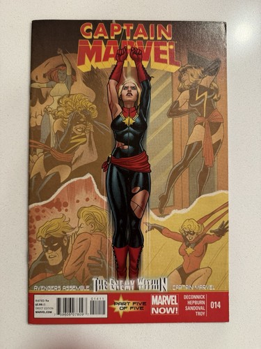 Captain Marvel 14 / First appearance of Kamala Khan Ms. Marvel / Marvel 2013 MCU