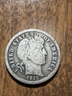 Photo of a 1913-P Barber Dime from an eBay listing that sold on Jul 22, 2026