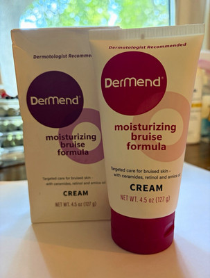DerMend Moisturizing Bruise Formula Hydrating Cream 4.5 oz for Mature Skin