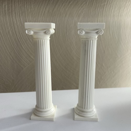 Vintage Wilton 5" Grecian Pillars for Tiered Cakes, Replacement Parts 2 Total