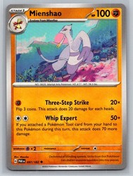 Mienshao 097/182 Paradox Rift Uncommon