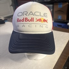 NEW ERA Oracle Red Bull Racing Snap Back Hat Cap Red White Blue Hat One Size