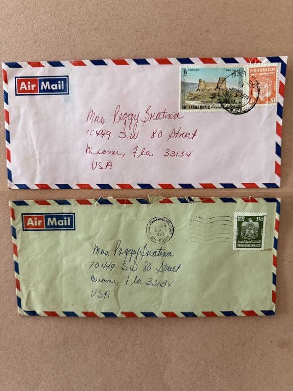 1977 & 1978 United Arab Emirates Covers