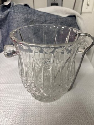 King Edward Champagne /Wine crystal Ice Bucket 6 3/4 inches