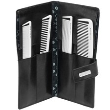 Sam Villa Signature Series Professional 8-Piece Cutting  Hair Parting Comb Set
