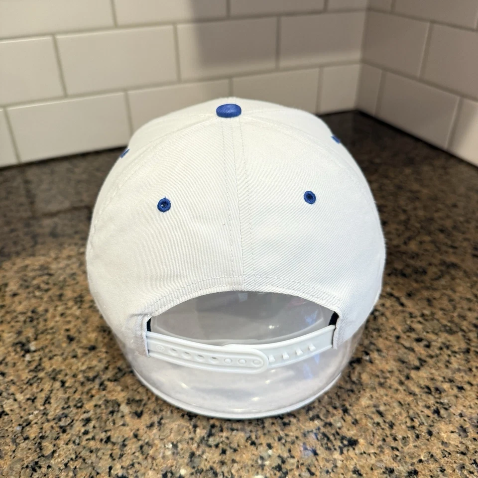 Gorra Buffalo Sabres NHL '47 para hombre talla única blanca azul 6 paneles cierre a presión ajustable Foto 4 de 4