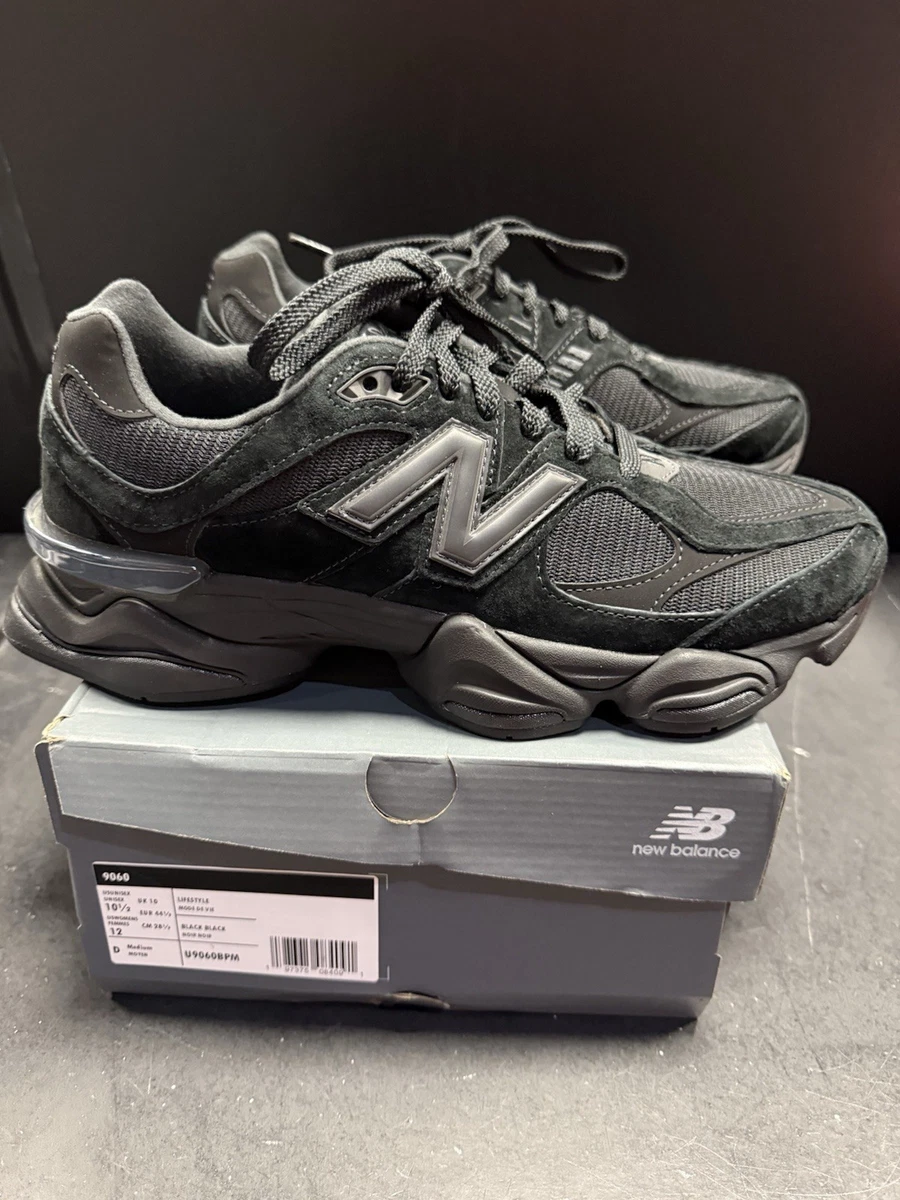 New Balance 9060 Triple Black Suede for sale | eBay