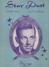 Star Dust Sheet Music Mithchell Palmer Hoagy Carmichael
