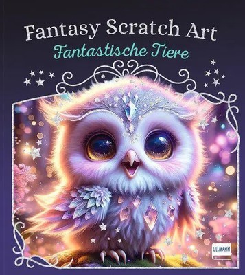 Fantasy Scratch Art - Fantastische Tiere | Ullmann Medien Verlag | Taschenbuch