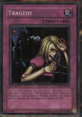 Tragedy - RDS-EN049 - Super Rare - 1st Ed. - Near Mint