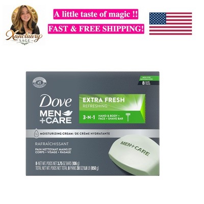 Refreshing Dove Men+Care Extra Fresh Bar - Body, Face & Shaving - 3.75oz