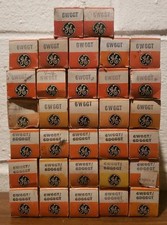 32) 6W6GT, 6W6 GT,(6DG6GT) GE NOS Tubes,For Tube Amplifier,Hi Bias Version 6V6GT