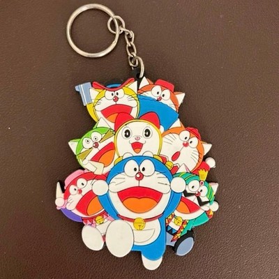 [Selten] Heisei Retro Galaxy Super Express Doraemons Gummi Schlüsselanhänger