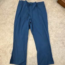 Cherokee Workwear Drawstring/Elastic Scrub Pant Size Large Petite