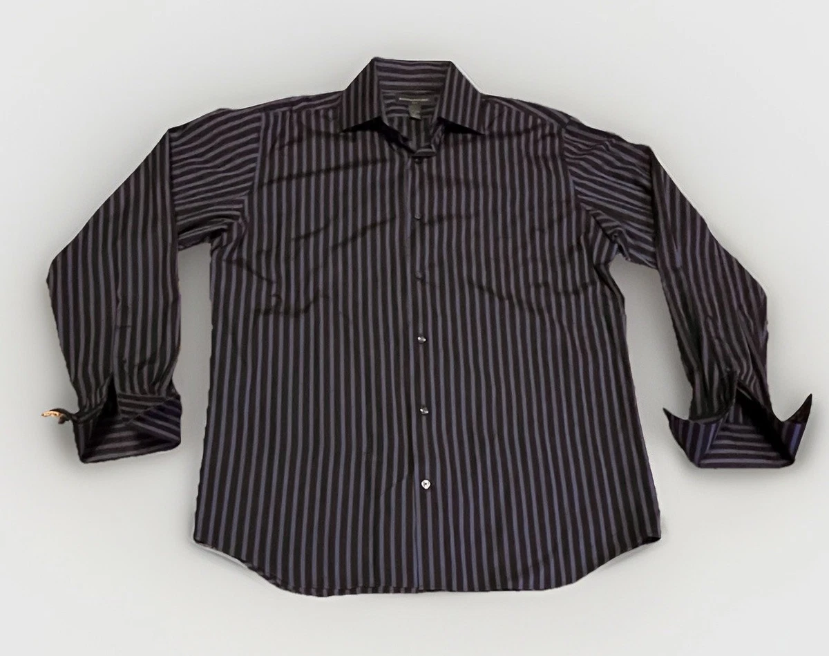 Banana Republic Cotton Black Button Up Shirt Banana Republic Black Button-Down Dress Shirts For Men For Sale Banana Republic Cotton Black Button Up Shirt Banana Republic Black Button-Down Dress Shirts For Men For Sale