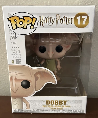 Funko Pop! Vinyl: Harry Potter Dobby #17 Holding Sock Ships In Pop Protector