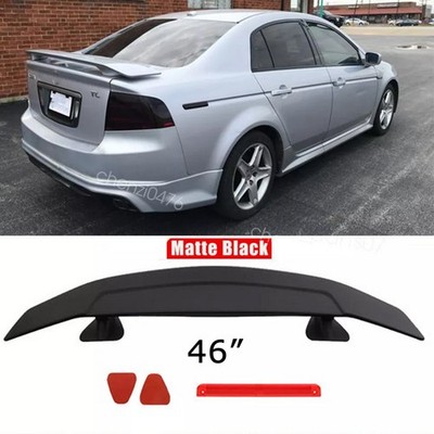 46'' GT Style Racing Matte Black Rear Trunk Spoiler Wing For Acura TL TLX Sedan