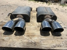 Camaro Ss 16 Quad Tip Flow Master Axle Back Mufflers W Tips 2 14 Inlet