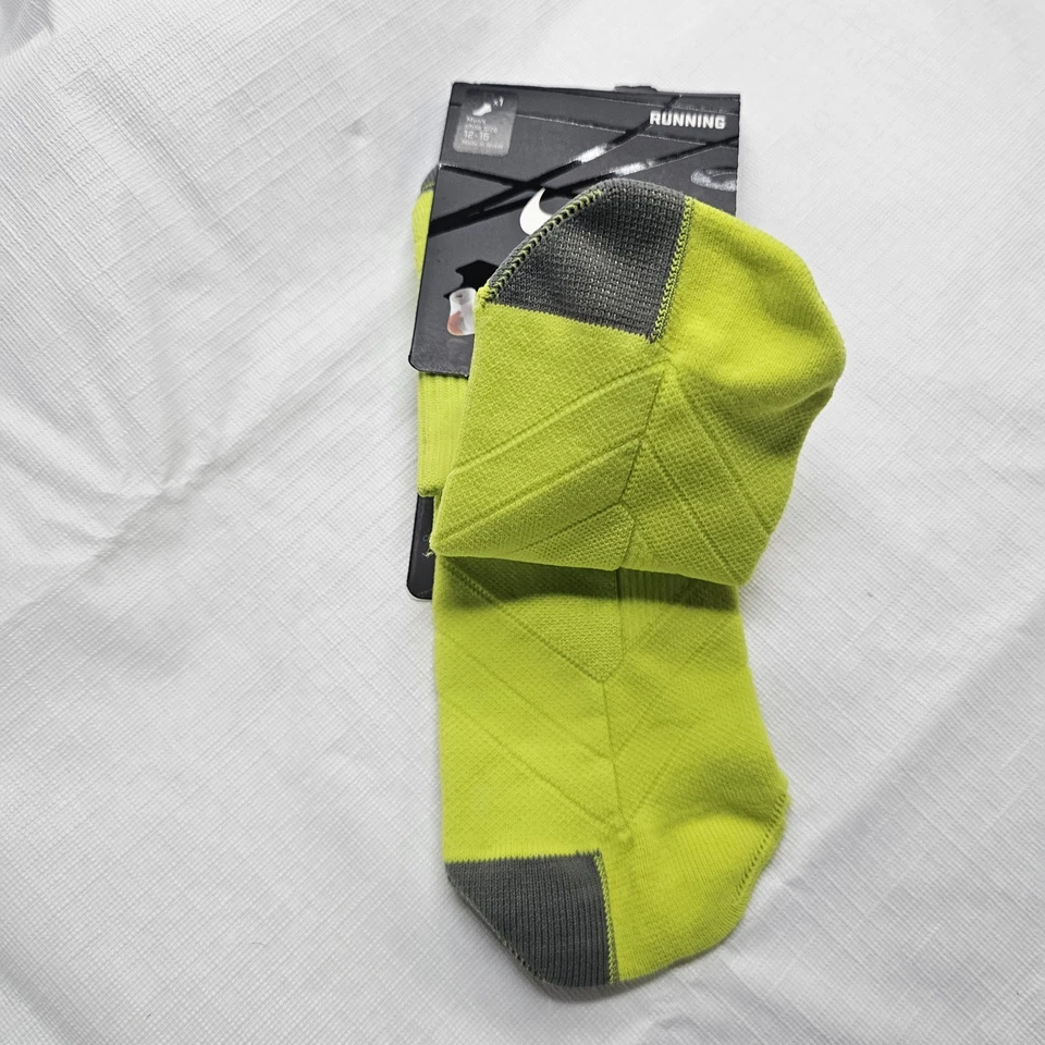 New Nike Elite Cushioned Running Socks Men’s XL SX4539 - 344 (2011) - Image 3 of 4