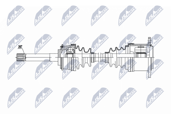 NTY Antriebswelle NPW-TY-202-image