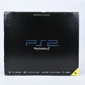 ony PlayStation 2 SCPH-50000NB Midnight Black Console w/ Controller Boxed