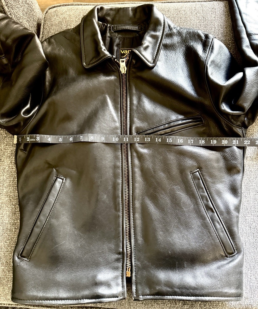 VANSON ENFIELD サイズ38 Men's Vanson Enfield Leather Jacket Size 38 Free Shipping. | eBay
