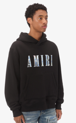 Amiri PAISLEY CORE LOGO HOODIE SIZE SMALL - Black S/S 21 | eBay