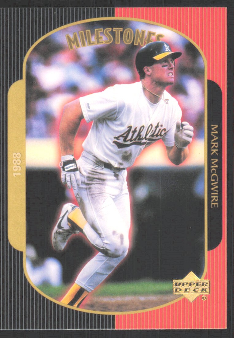 1999 Upper Deck 500 Home Run Milestones GOLD Mark McGwire #5