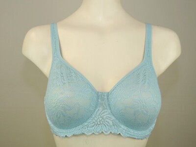 Wacoal 851334# Soft Sense Mid Coverage Unlined Underwire Bra US Size 32 DD
