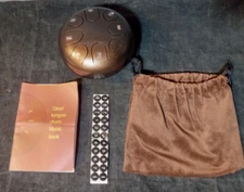 Steel Tongue Drum with Music Book (No Sicks)