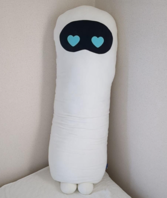 BTS JIN Ut-kun Hugging Pillow Wootteo Body Pillow Cushion White