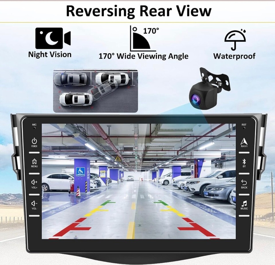 ROINVOU 9212B TOUCHSCREEN CAR Stereo PLAYER Screen NAV IOS/ANDROID