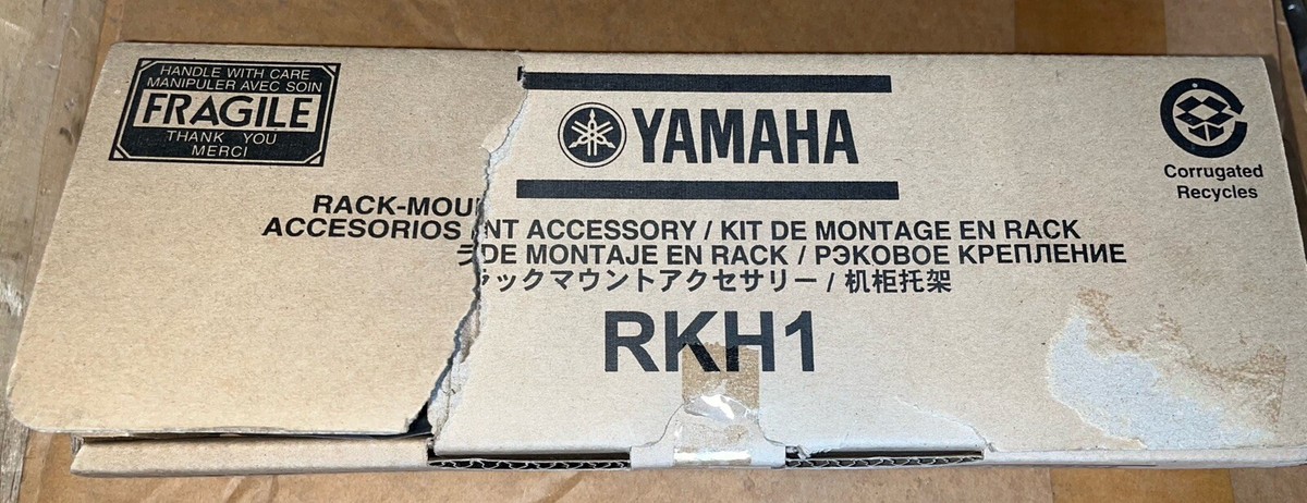 Kit De Montage Rack Yamaha RKH1 Pour Amplis MA2030 Et PA2030 – Neuf, Ouvert